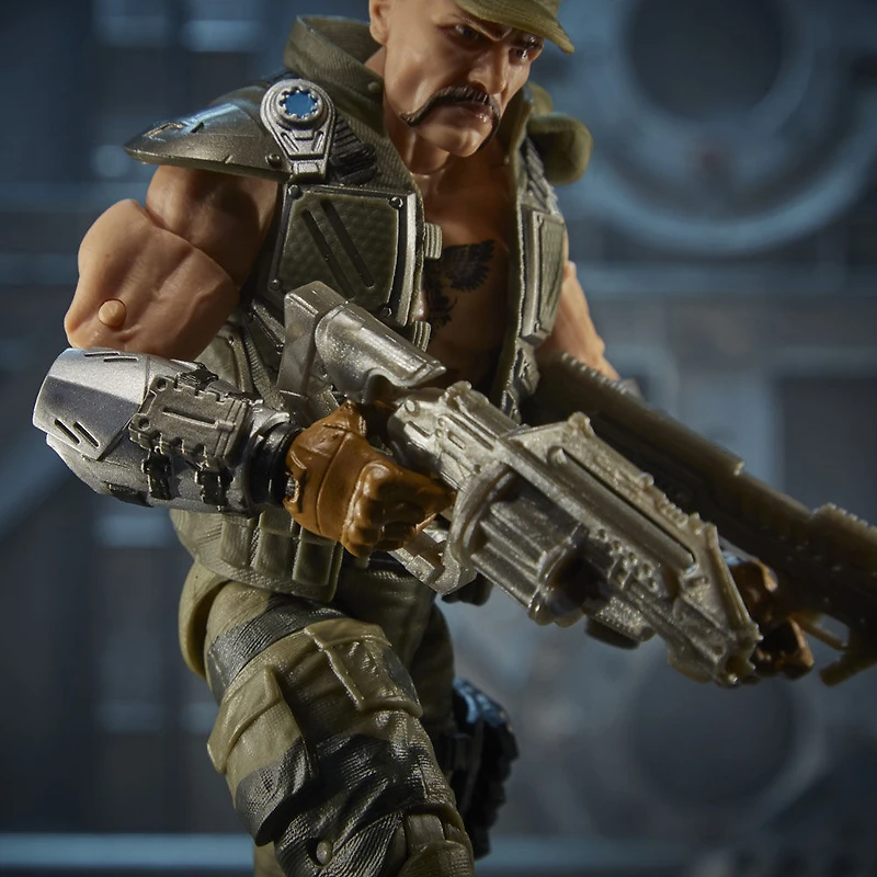 G.I. Joe Classified Series, figurine Gung Ho 07 premium à collectionner de 15 cm, accessoires multiples