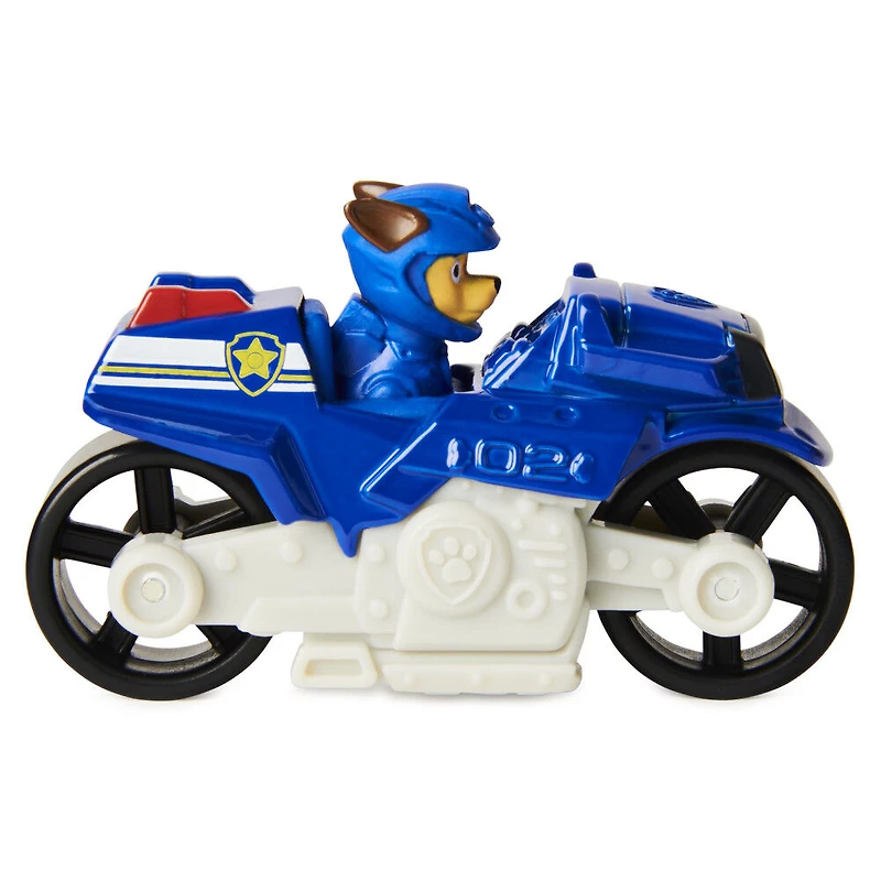 PAW Patrol, Véhicule Chase en métal moulé True Metal à collectionner