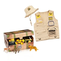 National Geographic Kids Safari Time Dress Up Trunk, 17 pieces - English Edition