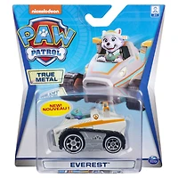  PAW Patrol, Véhicule Everest en métal True Metal à collectionner, Série Classique à l'échelle 1:55