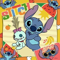 Ravensburger Disney Stitch 3x 49 piece Jigsaw Puzzles