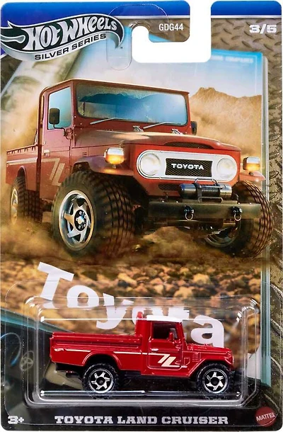 Hot Wheels - Toyota Land Cuiser en fonte à l'échelle 1:64