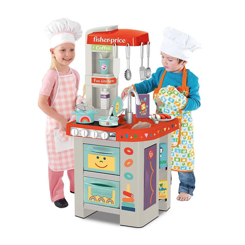 Cuisine Fisher-Price avec 32 accessoires