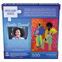 Puzzle 500 pièces, série Artist Spotlight Aurelia Durand, Together, par Spin Master Puzzles - Édition anglaise