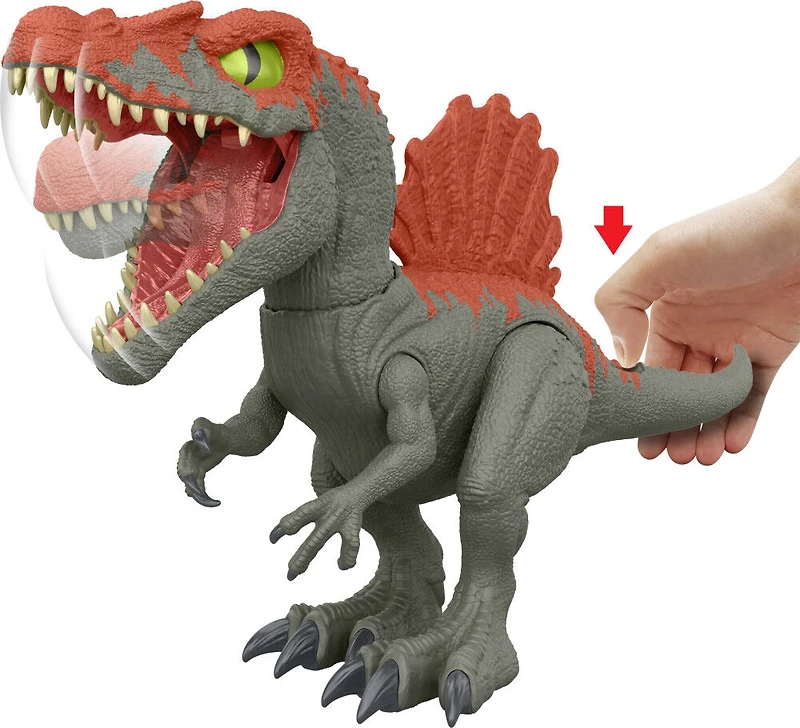 Jurassic World Crushivores Spinosaurus Cage Crasher