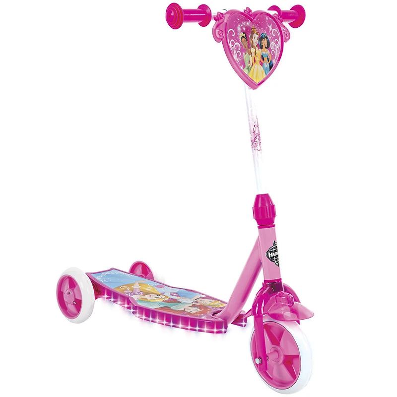 Huffy Disney Princess - Trottinette lumineuse à 3 roues - Notre exclusivité