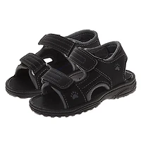 Rugged Bear Black/Grey Sport Sandal