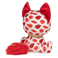 P.Lushes Pets Gem Stars Collection, peluche renard Scarlett Smooches, blanc/rouge, 15,2 cm