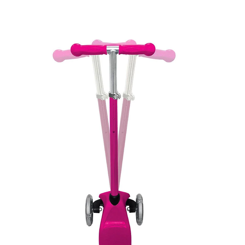 Trottinette Rugged Racer Mini Deluxe à 3 roues - Rose - Édition anglaise