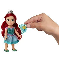 Petite Ariel avec Corsage Dur Pailleté + Peigne