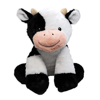 Plushies by Baby Mode Plush Black & White Cow -18"