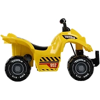 Tonka 6 volts Quad, jouet porteur électrique, pour enfants, par Huffy, jaune