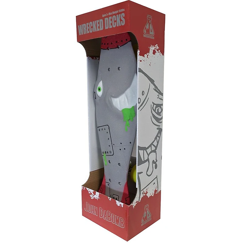 Wrecked Decks - John Dabomb Planche A Roulettes