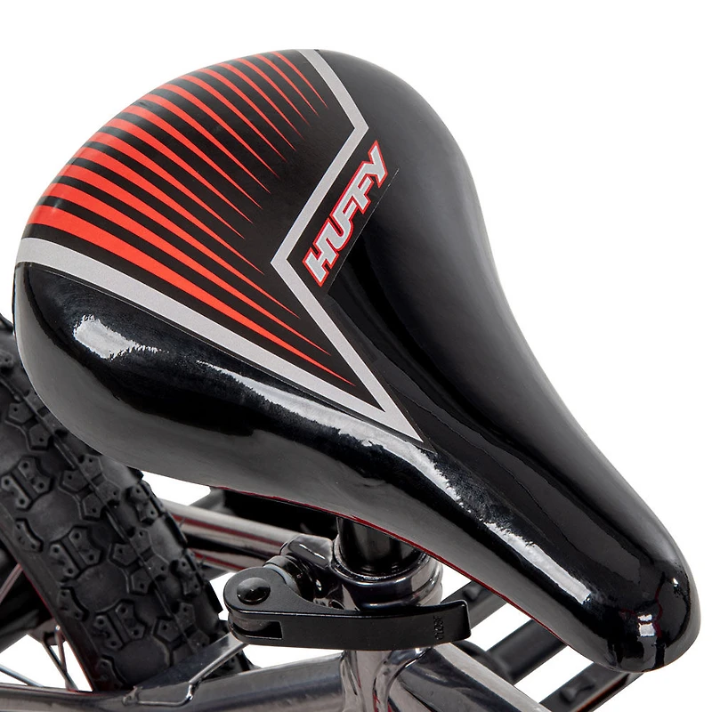 Vélo Pro Thunder de Huffy, 12 pouces, gris et rouge - Notre exclusivité