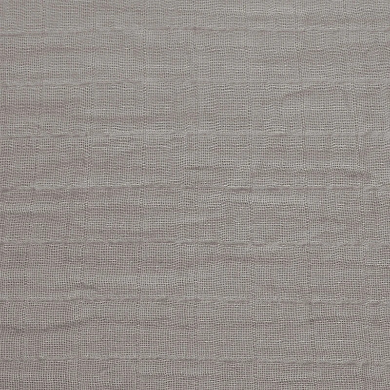 Perlimpinpin-Drap contour en mousseline-Taupe