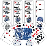 Masterpieces Puzzle Company Toronto Blue Jays Two Decks Of Playing Cards & Dice Set Card Game