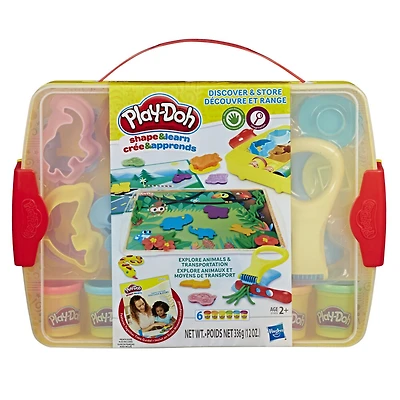 Play-Doh Shape and Learn Discover and Store