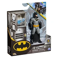 DC Comics, Figurine articulée Rebirth Batman avec 2 accessoires mystère, 10 cm