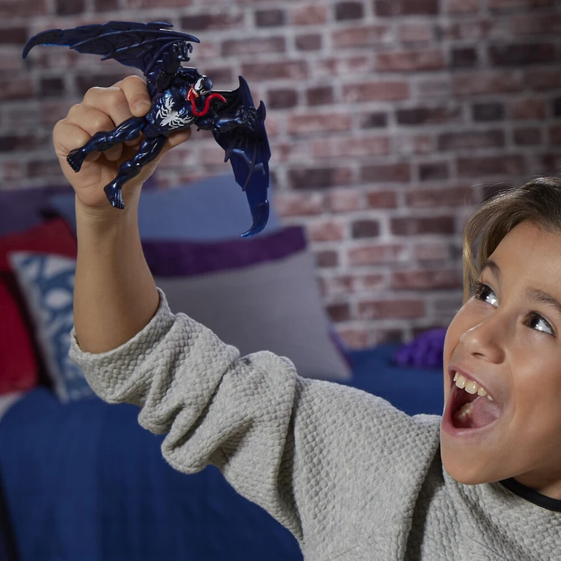 Marvel Spider-Man Epic World of Action VenomVersus, figurine Venom deluxe