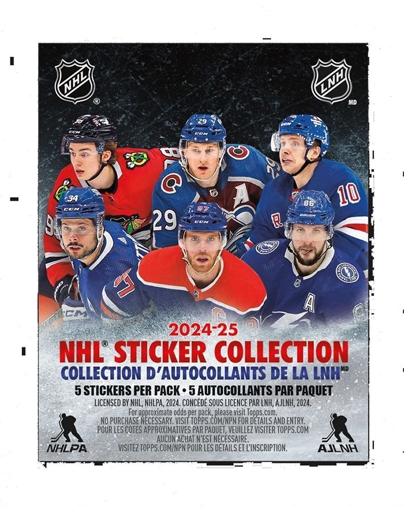 2024/2025 NHL Stickers - English Edition