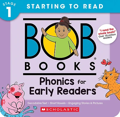 Bob Books - Phonics for Early Readers Box Set | Phonics, Ages 4 and up, Kindergarten (Stage 1: Starting to Read) - English Edition