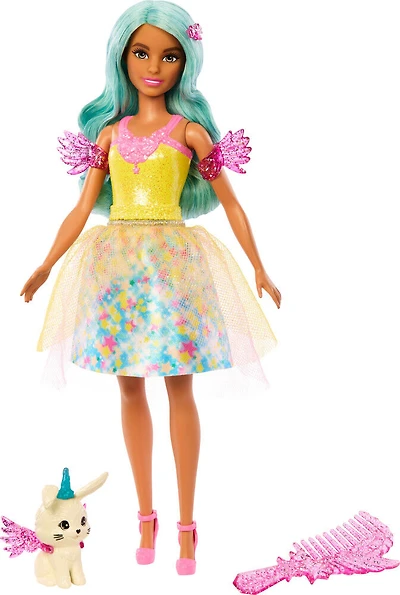 Barbie - Barbie: A Touch of Magic- Poupée Teresa, tenue, animal