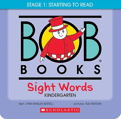 Bob Books: Sight Words Kindergarten Box Set (Stage 2: Emerging Reader) - Édition anglaise