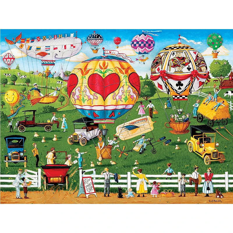 Town & Country Flights of Fancy - Large 300 Piece EZGrip Jigsaw Puzzle