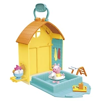Peppa Pig Peppa's Adventures Peppa's Swimming Pool Fun Playset Preschool Toy,