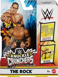 WWE Action Figure Knuckle Crunchers The Rock Battle Accessory