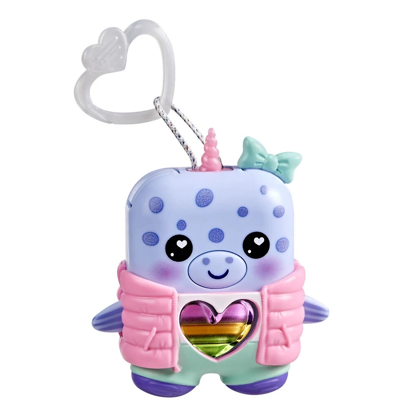 Hasbro Nano-mals Blubby the Narwhal Electronic Fidget Pet