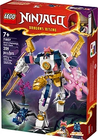 LEGO NINJAGO Sora's Elemental Tech Mech Action Figure 71807