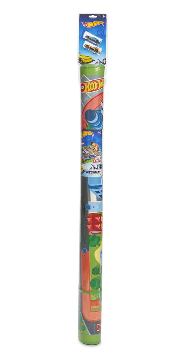 Hot Wheels Jumbo Mega Mat With 2 Vehicles