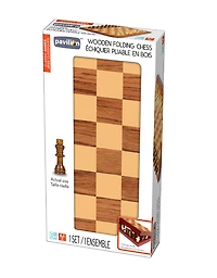 Pavilion Jeux Classiques - Échiquier pliable en bois