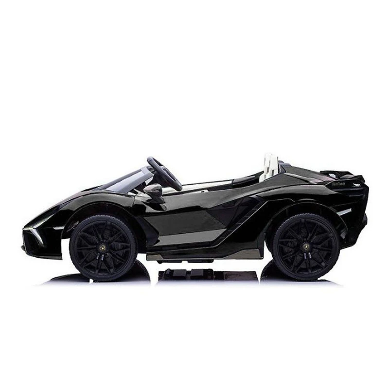 KIDSVIP Voiture autoportée 2 places Lamborghini Sian 4X4 24V sous licence pour enfants avec RC