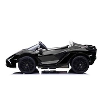 KIDSVIP Voiture autoportée 2 places Lamborghini Sian 4X4 24V sous licence pour enfants avec RC