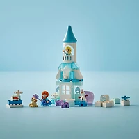 LEGO DUPLO │ Disney La Fête d'Anna et Elsa au Château de Glace, Jouet à Construire pour Tout-Petits pour le Jeu de Simulation 10455