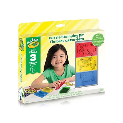 Timbres de casse-tête Crayola My First