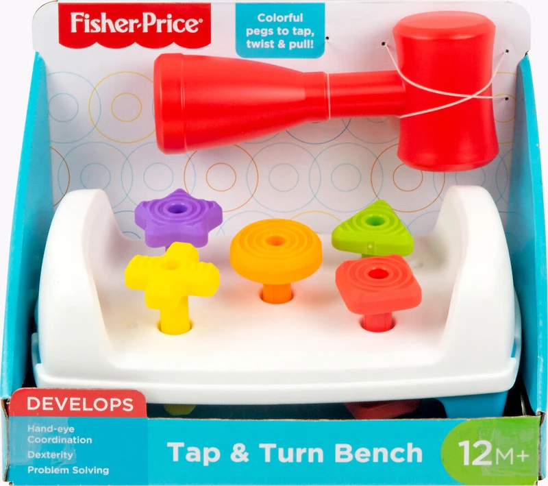 Fisher-Price Tap & Turn Bench