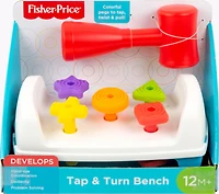 Fisher-Price Tap & Turn Bench