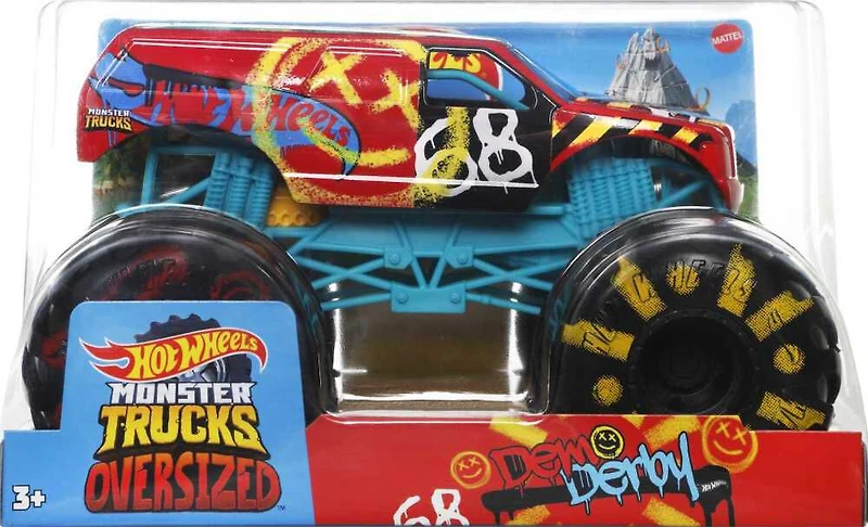 Hot Wheels Monster Trucks 1:24 HW Demo Derby