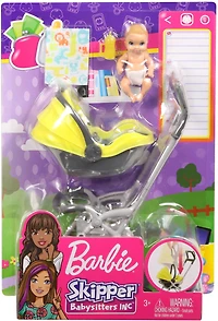 Barbie Skipper Babysitters Inc Doll & Playset.