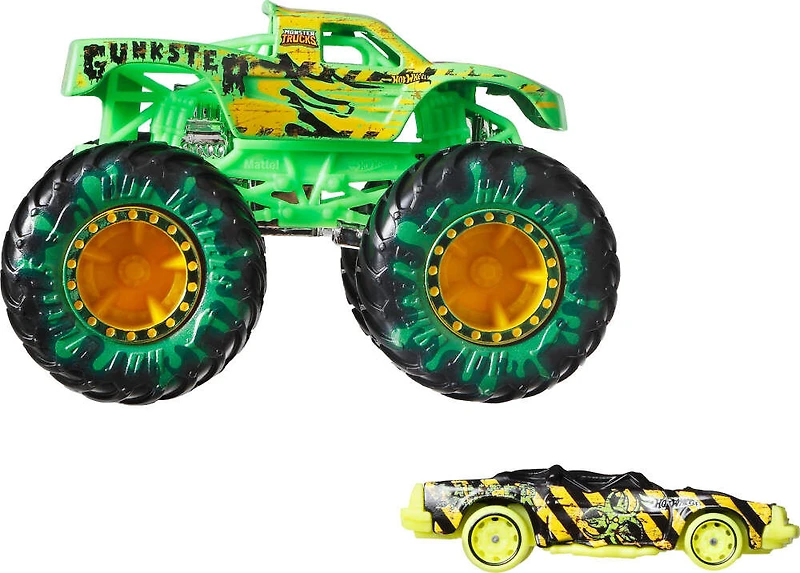 Hot Wheels Monster Trucks Échelle1:64 Camion et voiture