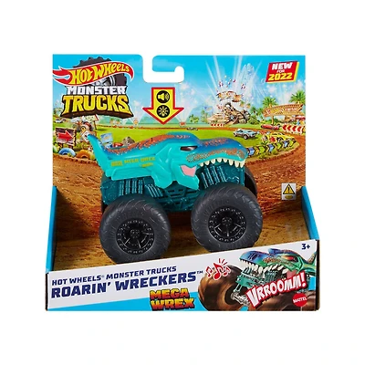 Hot Wheels Monster Trucks Roarin' Wreckers Mega Wrex