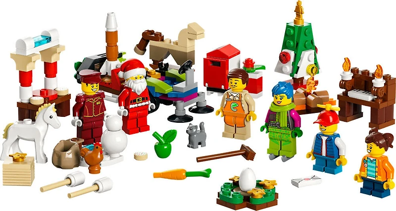 Le calendrier de l'Avent LEGO City Ensemble de construction 60352 (287 pièces)