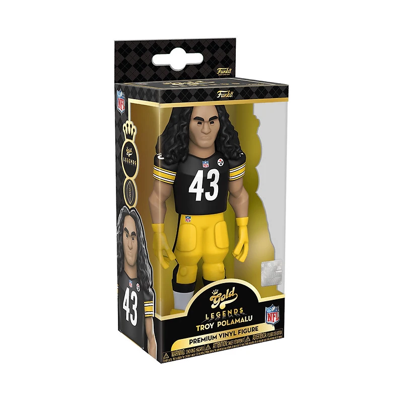 Funko Gold 5" NFL LG: Steelers- Troy Polamalu