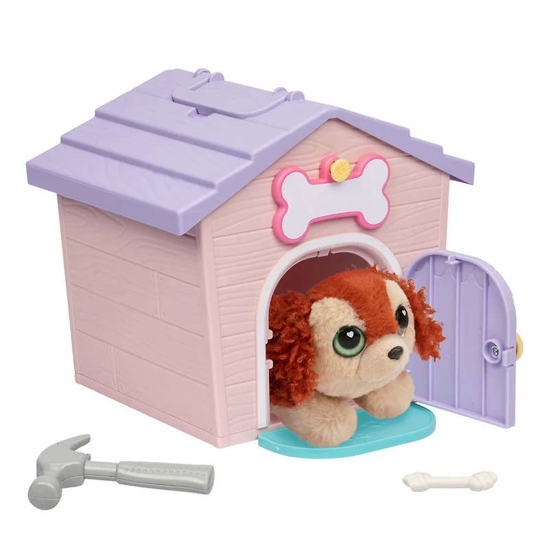 Little Live Pets My Puppy's Home Minis - Maison rose et violette