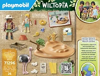 Playmobil - Wiltopia - Explorateurs et nid d'autruche