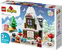 LEGO DUPLO La maison en pain d'épices du père Noël 10976 Jouet de construction (50 pièces)