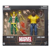 Marvel Legends Series Iron Fist et Luke Cage, figurines inspirées des bandes dessinées